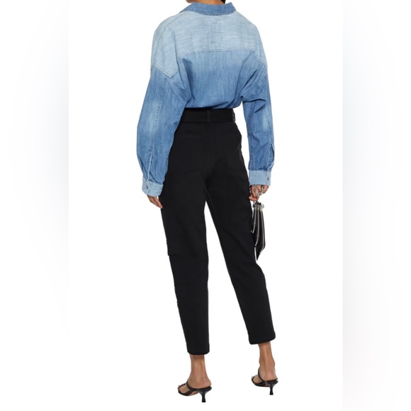 NWT J Brand Athena Utility Waist Tie Pant Black 25 $268 - Picture 3 of 7